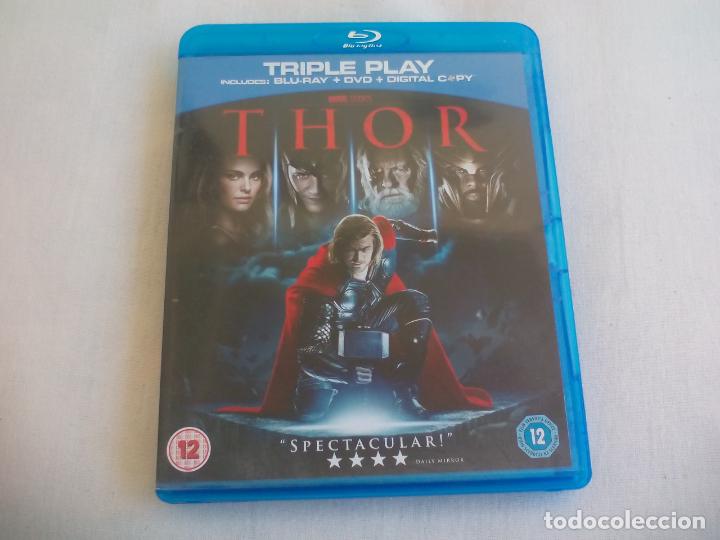Cine: THOR. BLU RAY, DOS DISCOS. KENNETH BRANAGH. MARVEL - Foto 1