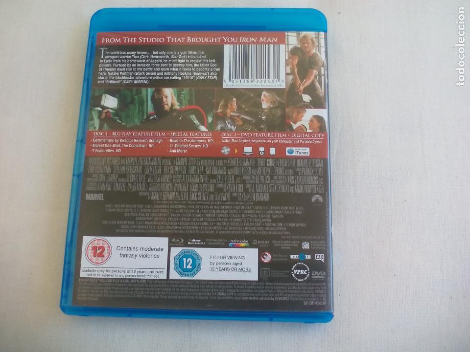 Cine: THOR. BLU RAY, DOS DISCOS. KENNETH BRANAGH. MARVEL - Foto 2