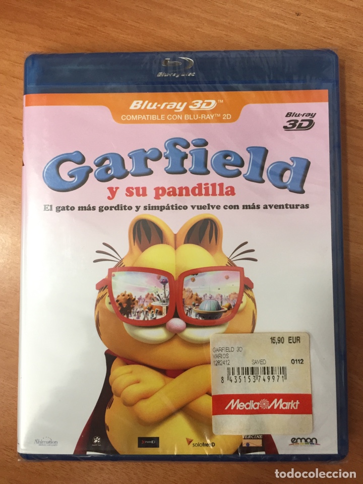 Cine: (B3) Garfiel y su pandilla - Blu-Ray nuevo precintado