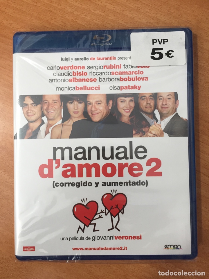 Cinema: BR1 Manuale d&rsquo;amore 2 - Bluray nuevo precintado
