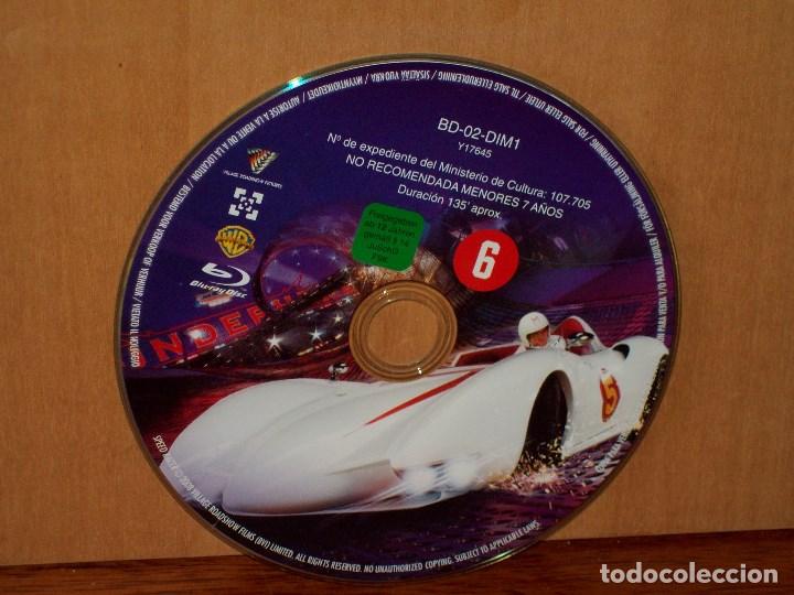 Cine: SPEER  RACER -   BLU-RAY  SOLO,  SIN  CAJA NI  CARATULA  EN PERFECTO  ESTADO