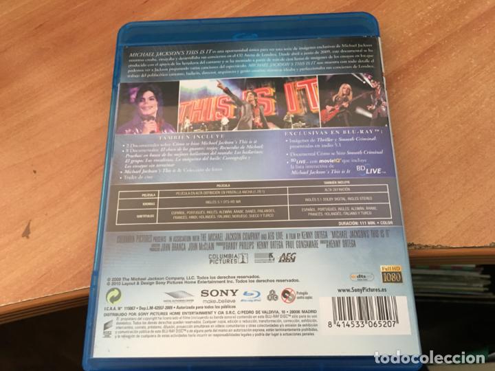 Cine: MICHAEL JACKSON (THIS IS IT) BLUE-RAY ESPA&Ntilde;A (CDIM5) - Foto 3
