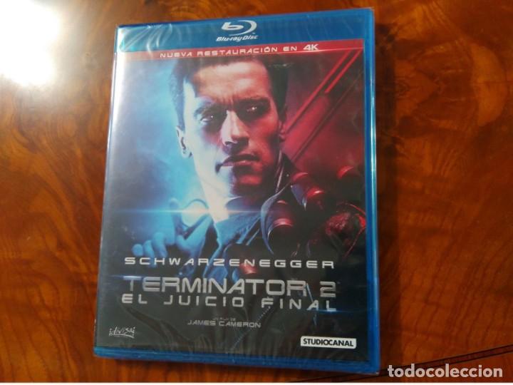 Cine: JAMES CAMERON TERMINATOR 2 BLU RAY NUEVA ED. RESTAURADA 4K BD ESPA&Ntilde;A PRECINTADA