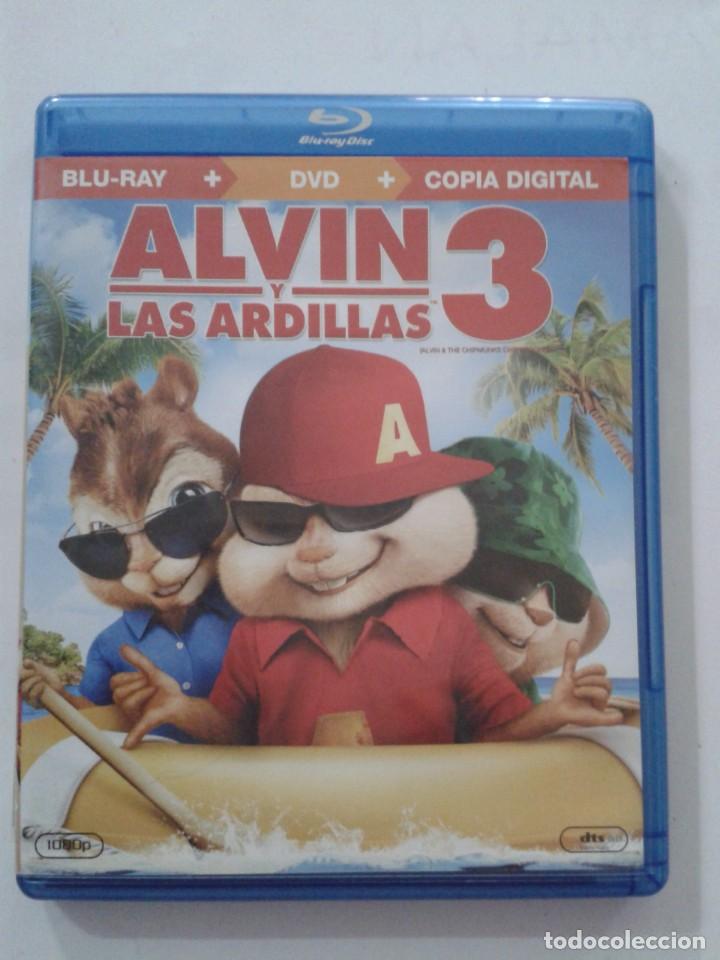 Cine: ALVIN Y LAS ARDILLAS 3. BLU RAY DISC + DVD