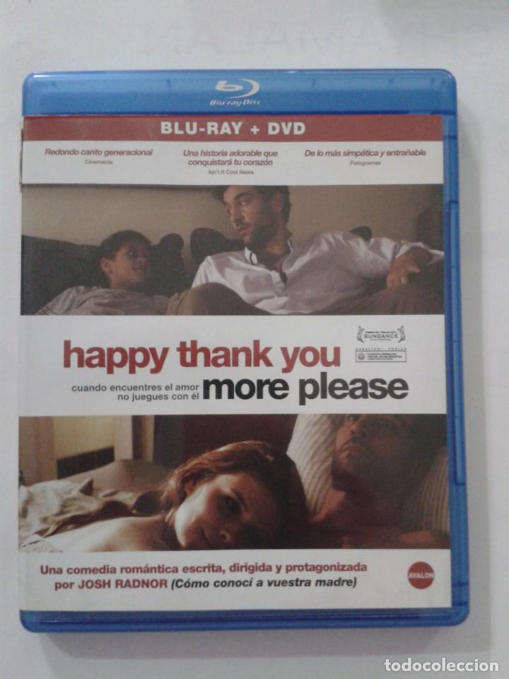 Cine: HAPPY THANK YOU MORE PLEASE, JOSH RADNOR, MICHAEL ALGIERI. BLU RAY