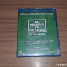 Cine: EL MUNDO EN GUERRA EDICION AMPLIADA 3 BLU-RAY DISC 12 HORAS NUEVO PRECINTADO. Lote 163854562