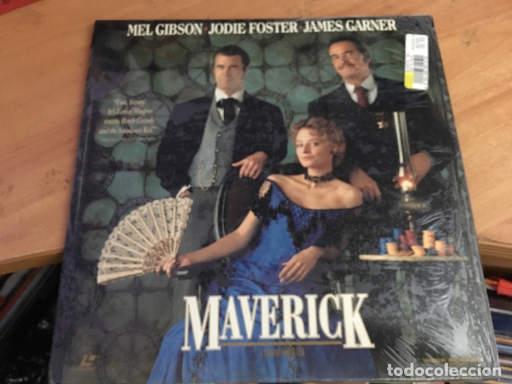 Cine: MAVERICK 2 LASER DISC LASERDISC WIDE SCREEN EDITION (B-3) - Foto 1