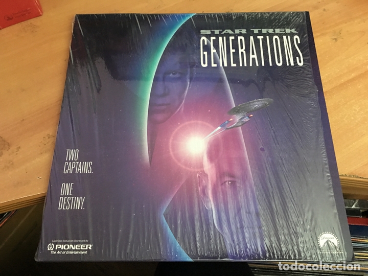Cine: STAR TREK GENERATIONS 2 LASER DISC LASERDISC  (B-3) - Foto 1