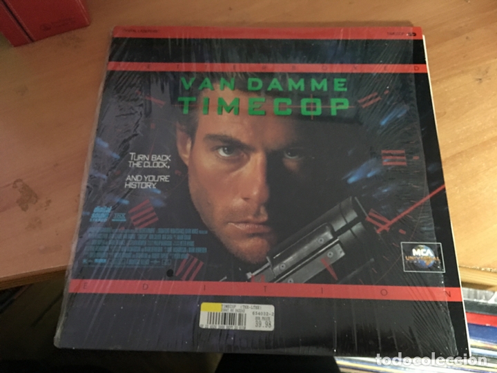 Cine: TIMECOP LASER DISC LASERDISC LETTERBOXED EDITION (B-3) - Foto 1