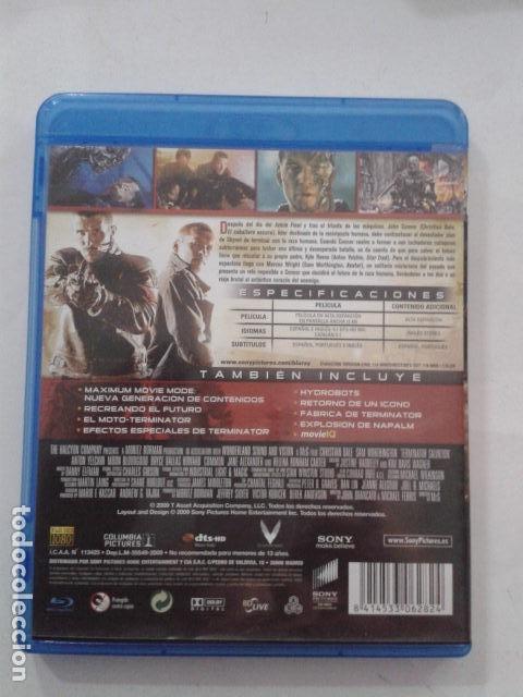Cine: Terminator Salvation. VERSION DEL DIRECTOR. BLU RAY - Foto 2