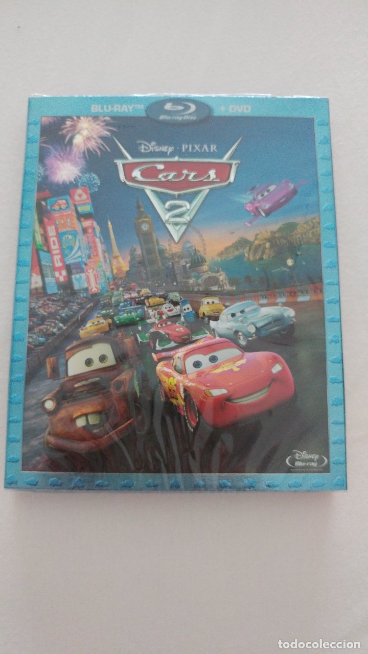 Cars 2 Blu Ray Dvd Con Funda De Carton Comprar Peliculas De Cine Blu Ray Disc En Todocoleccion