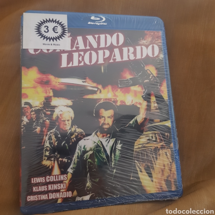 Cine: BR3 COMANDO LEOPARDO BLURAY NUEVO PRECINTADO