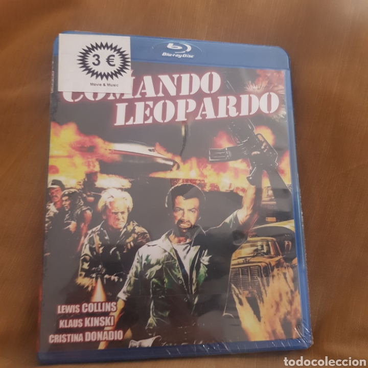 Cine: BR3 COMANDO LEOPARDO BLURAY NUEVO PRECINTADO