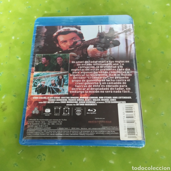 Cine: (BR1) Comando leopardo BLU-RAY PRECINTADO - Foto 2