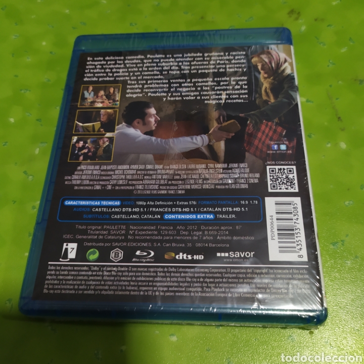 Cine: (BR5) El postre de la alegria BLU-RAY PRECINTADO - Foto 2