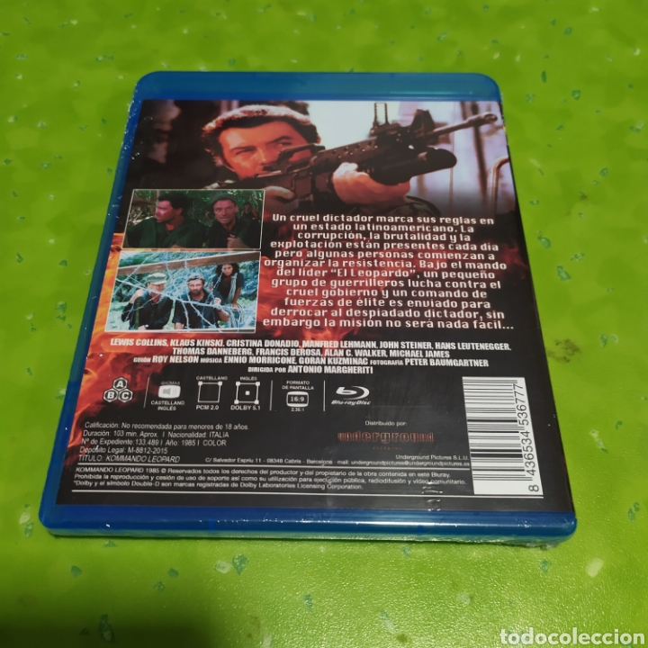 Cine: BR2 Comando leopardo BLU-RAY PRECINTADO - Foto 2