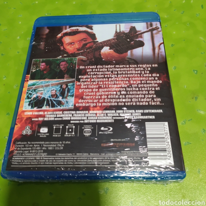 Cine: BR1 Comando Leopardo BLU-RAY PRECINTADO - Foto 2