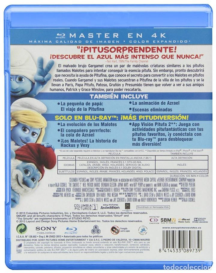 Cine: Los Pitufos 2 - Blu Ray - Foto 2