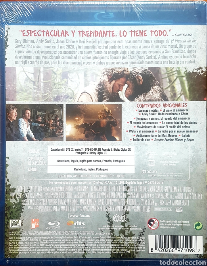 Cine: El amanecer del planeta de los simios - Foto 2
