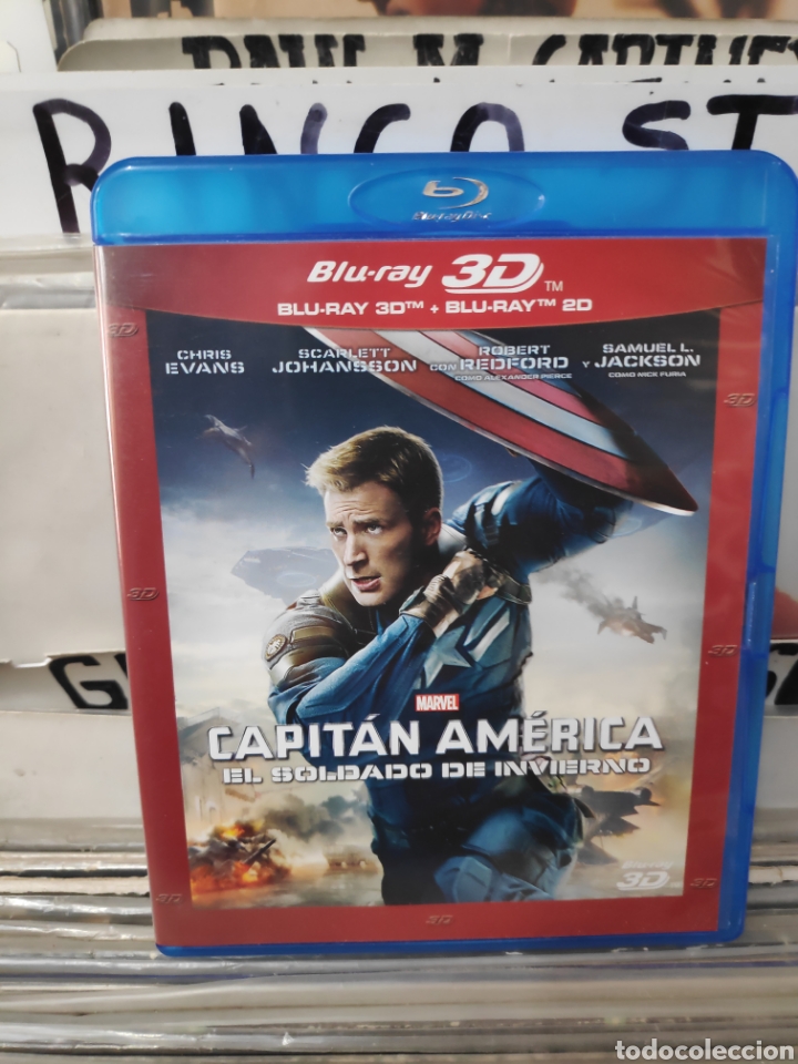 Cine: Capit&aacute;n Am&eacute;rica soldado de invierno Blu-ray 3D