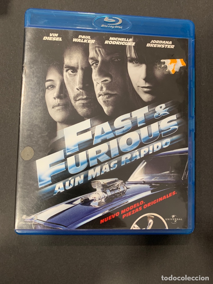 Cinema: BRS14 FAST & FURIOUS - AUN M&Aacute;S R&Aacute;PIDO ( bluray Segunda mano )