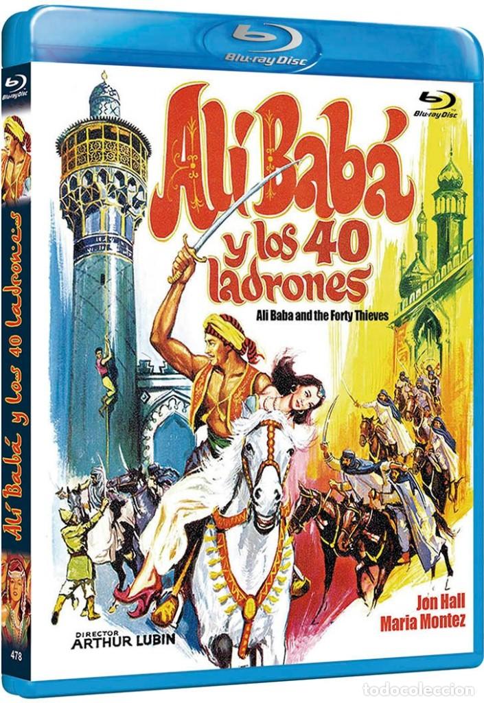 Cine: Al&iacute; Bab&aacute; Y Los Cuarenta Ladrones (1944) [Blu-ray] - Foto 1