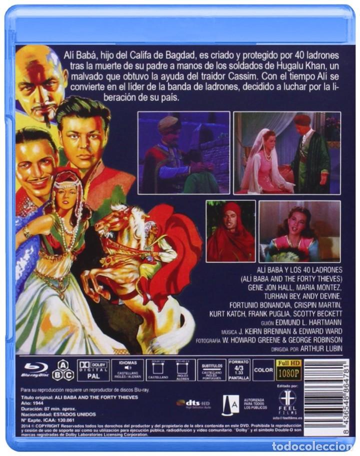 Cine: Al&iacute; Bab&aacute; Y Los Cuarenta Ladrones (1944) [Blu-ray] - Foto 2