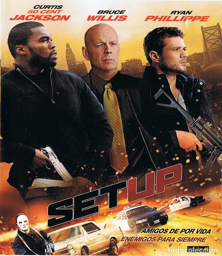 Cine: Setup. Bruce Willis. Blu-Ray - Foto 1