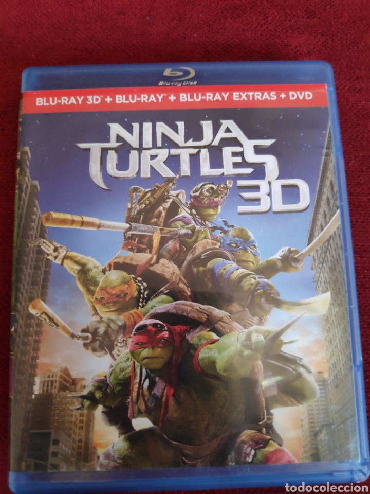 Cinema: Ninja turtles 3d - Blu-ray - Tortugas ninjas 3d - Solo incluye disco 3D