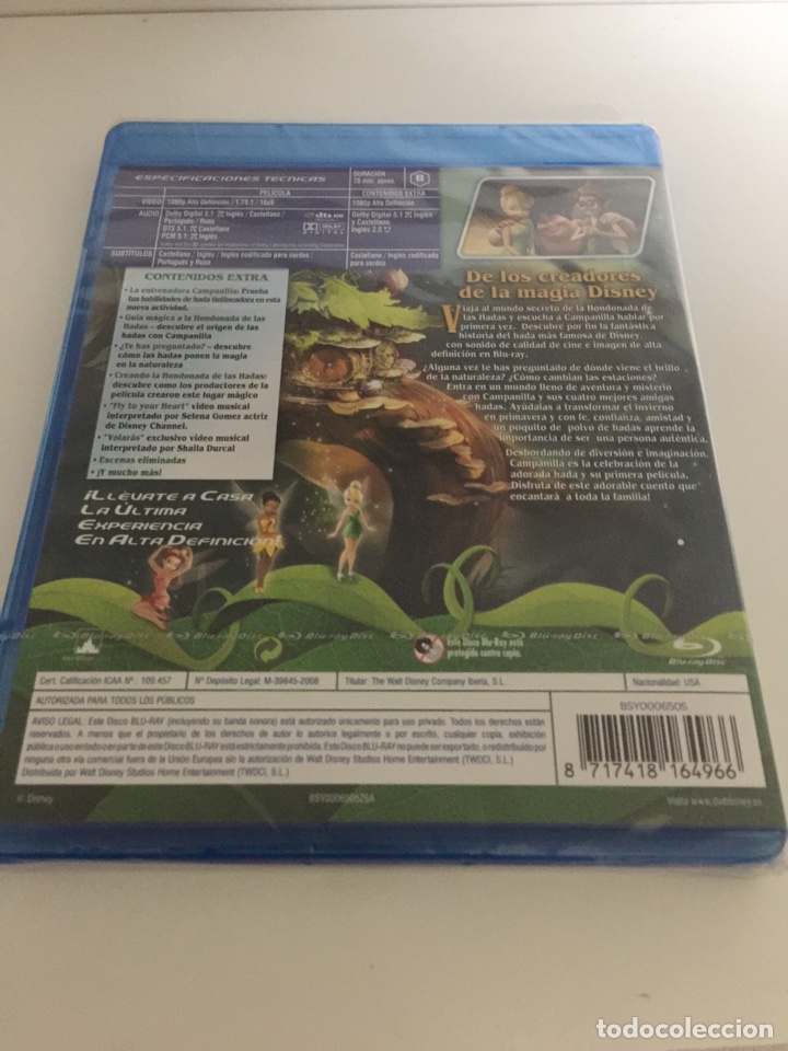 Cine: CAMPANILLA BLURAY - Precintado- - Foto 2