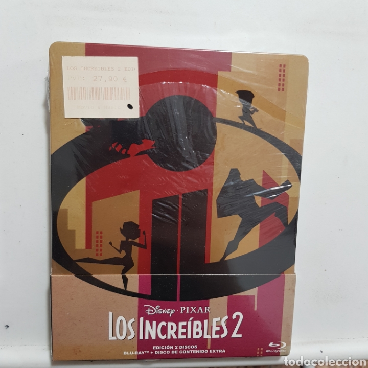 Cine: REF.NB89 los increibles 2 edicion STEELBOOK - BLURAY NUEVO A ESTRENAR
