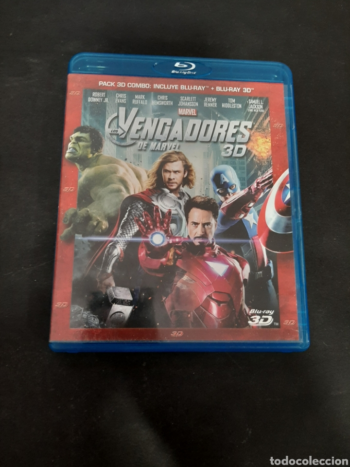 Cinema: Brs37 Vengadores 3D -bluray segundamano