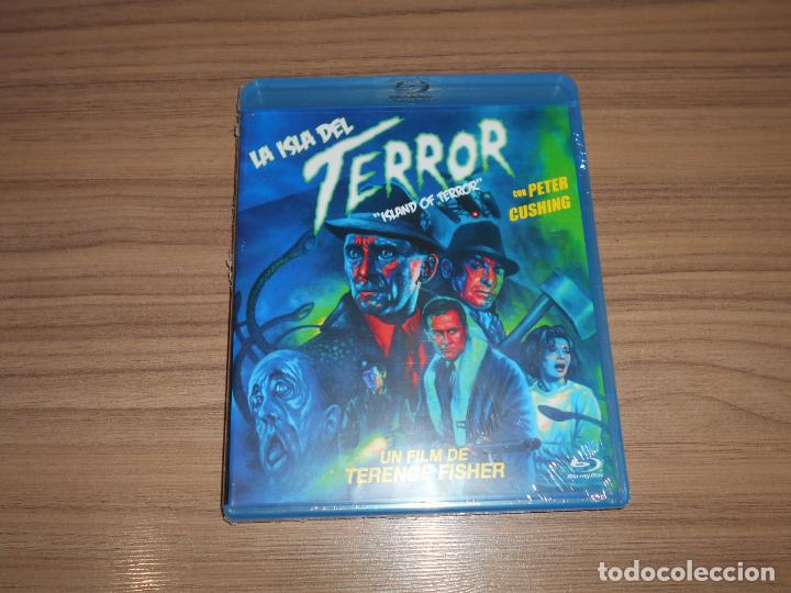 Cine: La ISLA del TERROR BLU-RAY DISC de TERENCE FISHER Peter Cushing NUEVO PRECINTADO