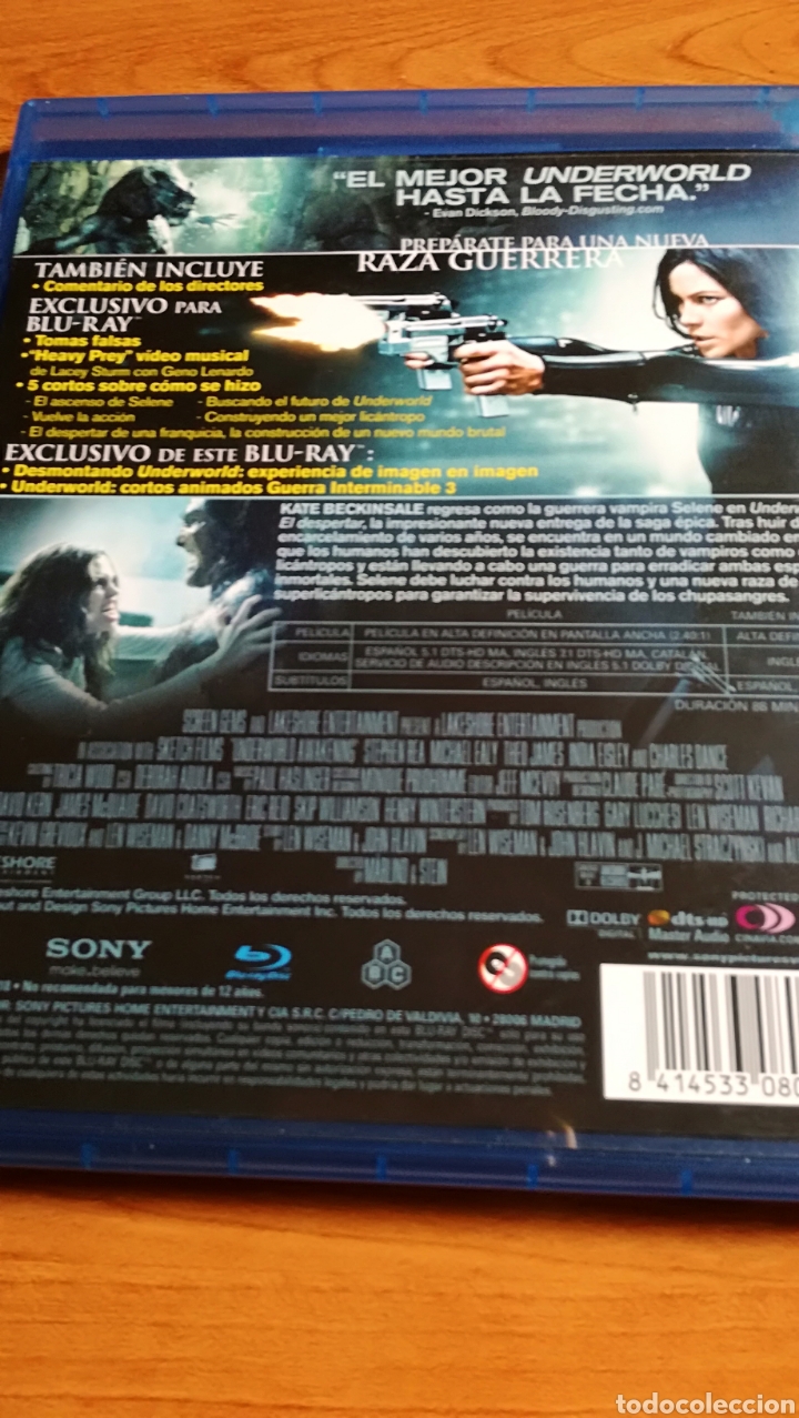 Cine: Blu-ray Underworld El Despertar - Foto 2