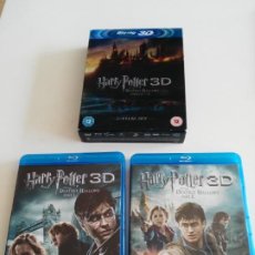 Cine: HARRY POTTER AND THE DEATHLY HALLOWS PARTES I Y II - 2 -FILM SET - 3D
