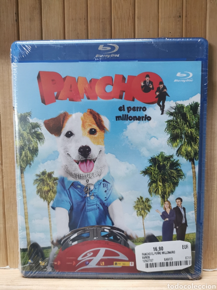 Cine: Pancho el perro millonario BLURAY-precintado-