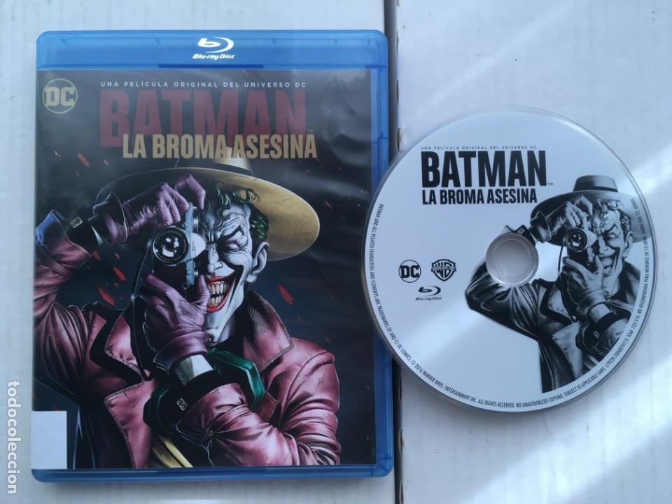 batman la broma asesina dc joker - blu-ray disc - Buy Blu-Ray Disc movies  on todocoleccion