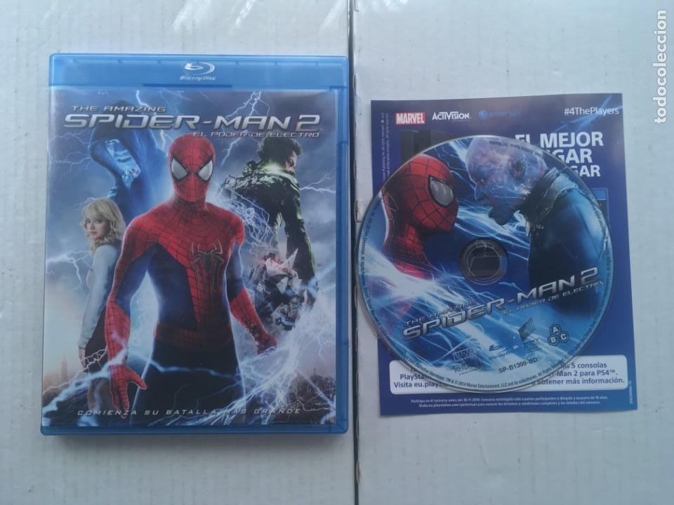 the amazing spider-man 2 el poder de electro sp - Buy Blu-Ray Disc movies  on todocoleccion