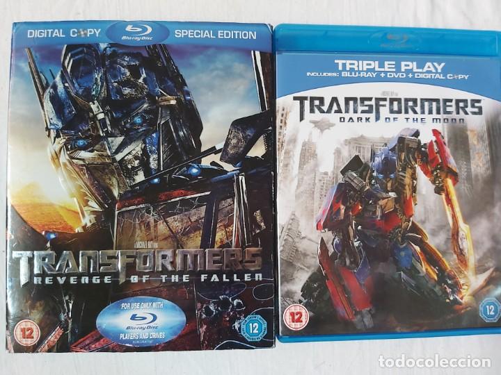 Cine: LOTE: 2 PEL&Iacute;CULAS: Transformer 1 y 2 (Edicion especial) BLU-RAY