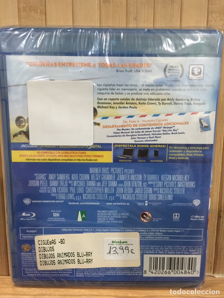 Cine: Cig&uuml;e&ntilde;as BLU-RAY - Precintado - - Foto 2