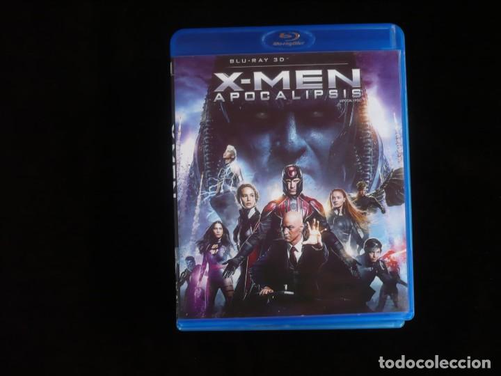Cine: x-men apocalipsis - solo bluray 3d - bluray como nuevo