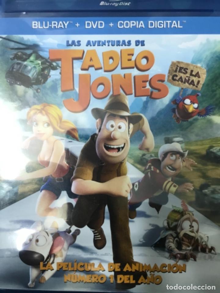 Cine: Las aventuras de Tadeo Jones (Blu ray + Dvd)