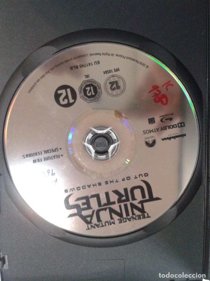 Cine: teenage mutant ninja turtles fuera de las sombras. BLU RAY. Caracter&iacute;sticas especiales