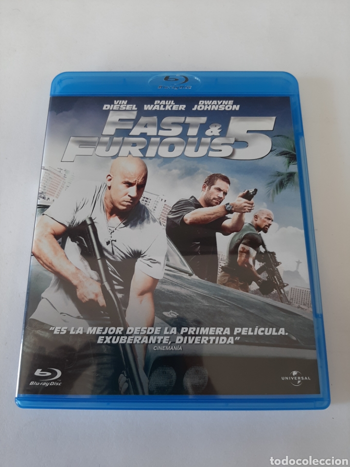 Cin&eacute;ma: BRS12 Fast & Furious 5 - BLURAY SEGUNDAMANO
