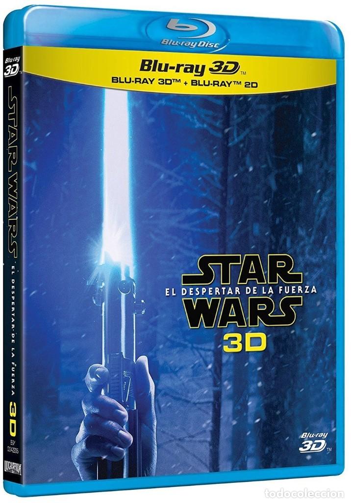 Cine: STAR WARS VII EL DESPERTAR DE LA FUERZA - BLURAY 3D - 3 DISCOS *** PRECINTADA