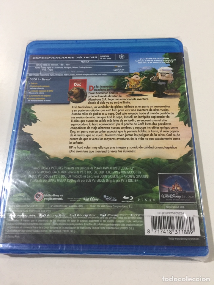 Cine: UP BLURAY - Precintado - - Foto 2