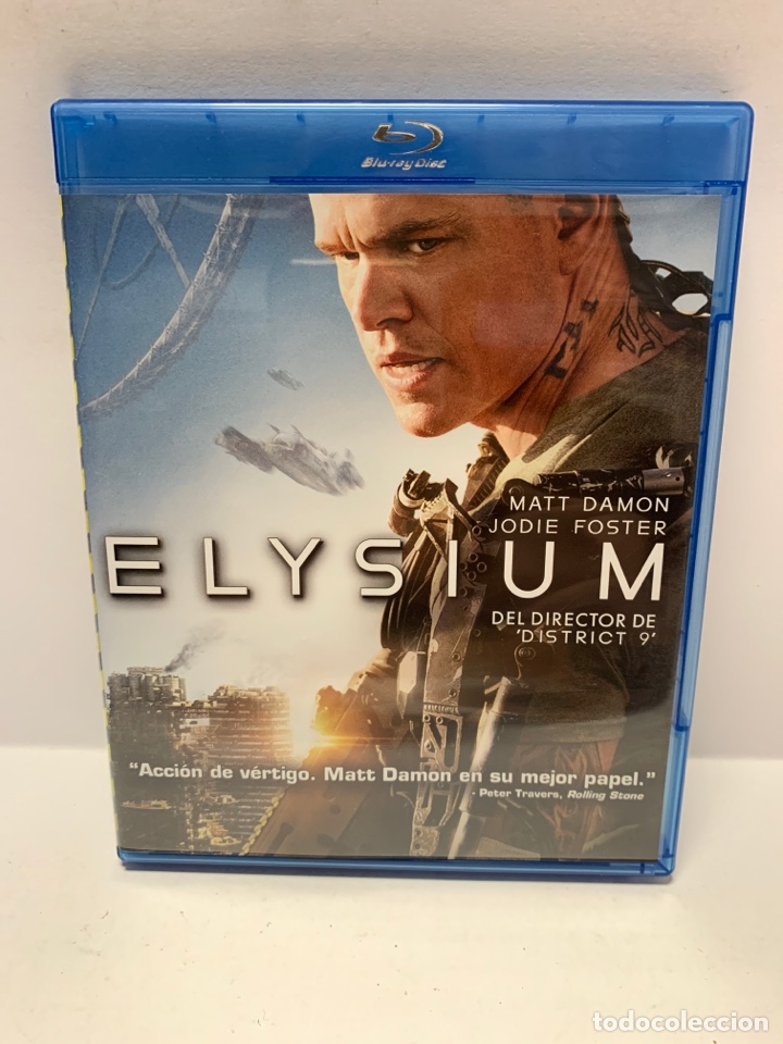 Cin&eacute;ma: BRS8 elysium BLURAY SEGUNDA MANO