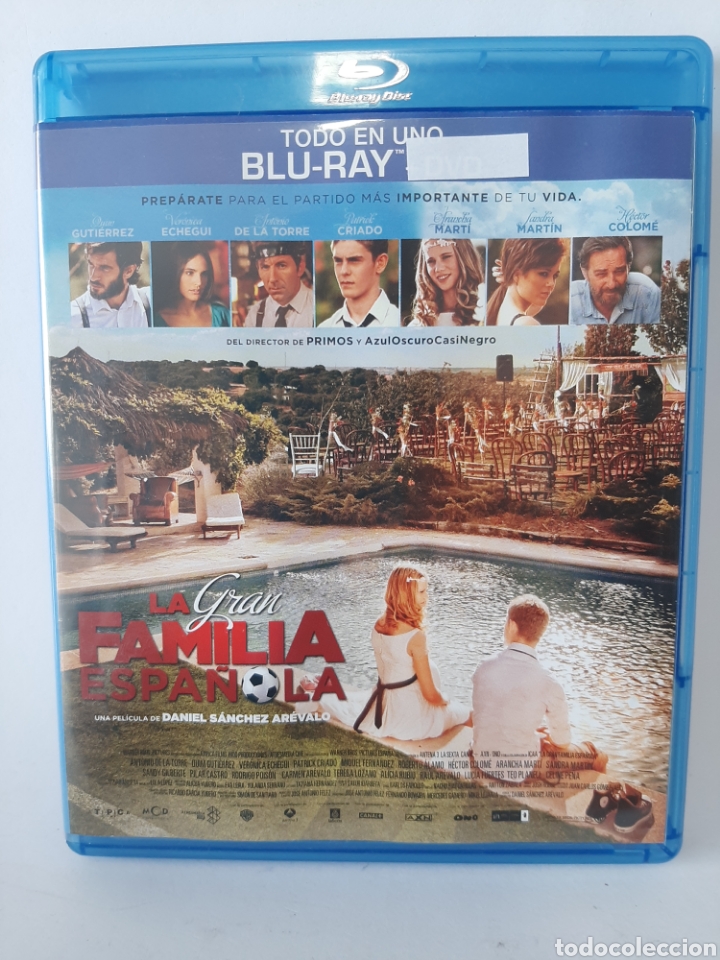 Cinema: BRV 1 la gran familia espa&ntilde;ola - BLURAY PROCEDENTE DE VIDEOCLUB falta DVD