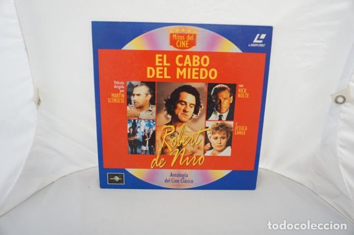 Cine: LASER DISC - EL CABO DEL MIEDO - ROBERT DE NIRO - Foto 1