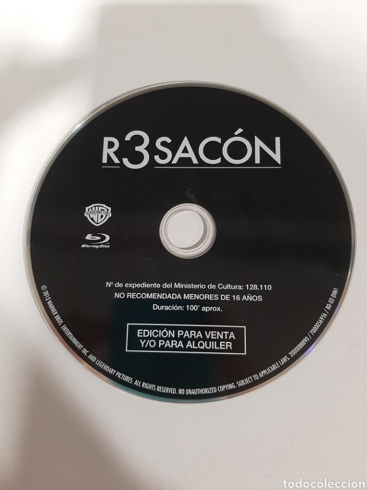 Cinema: SB17 R3sac&oacute;n - solo disco BLURAY SEGUNDAMANO